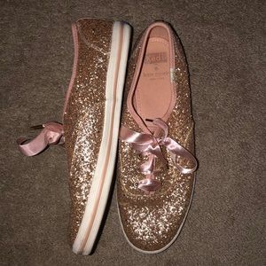 Kate Spade Glitter Keds